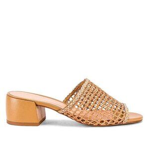 RAYE Lou Heels in Nude 7 With Box Womens Resort Low Sandals Slides